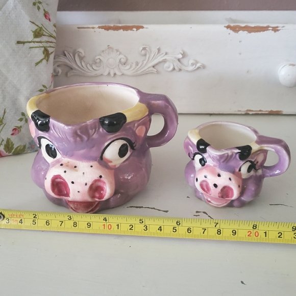 Vtg Cow's Measuring Cups - Picture 5 of 6